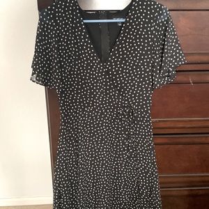 Black and White Polka Dot dress